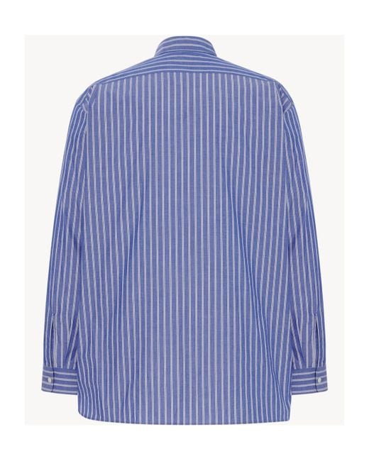 The Row Blue Bresson Shirt for men