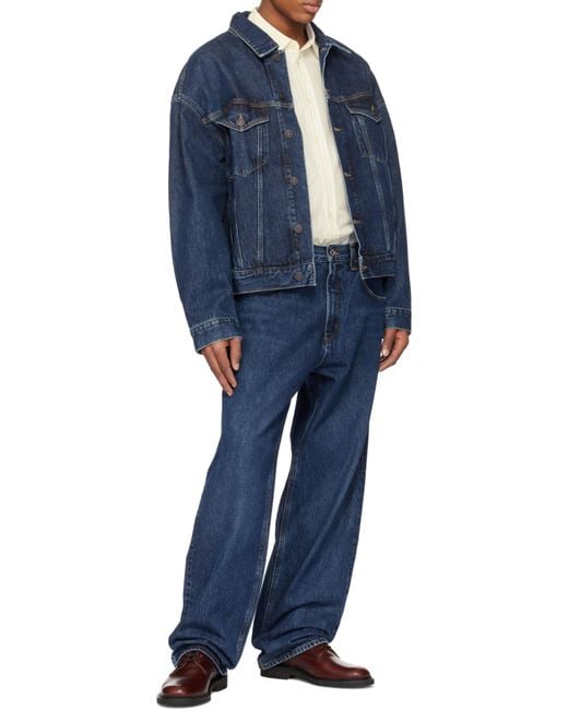 Agolde Blue Stefano Denim Jacket for men