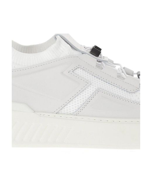 Tod's White No Code Low-Top Sneakers for men