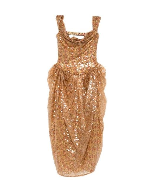 Vivienne Westwood Brown Suspender Dress