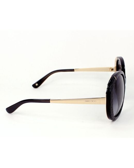 Jimmy Choo Blue Logo Sunglasses