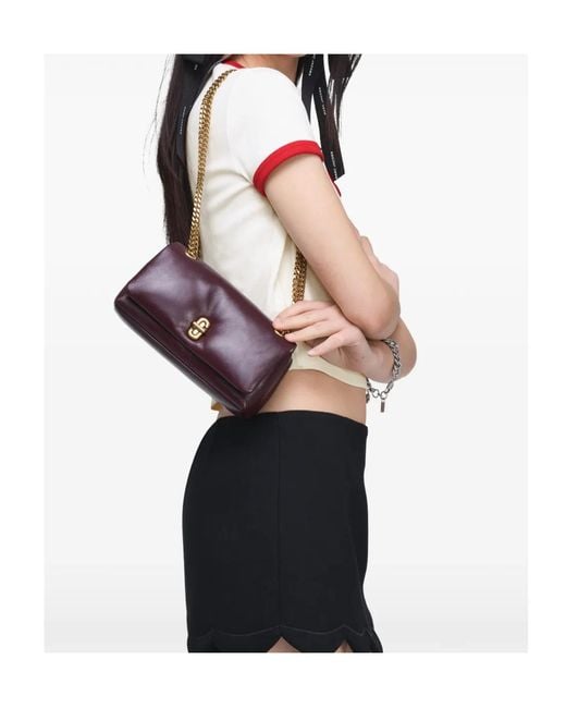 Marc Jacobs Purple Scene Chain Mini Bag
