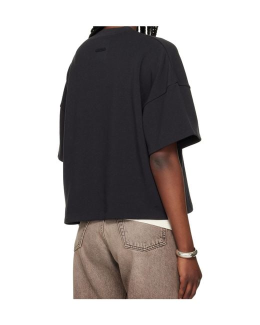 Fear Of God Black Crew-Neck T-Shirt