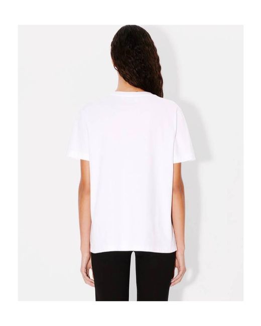 KENZO White Boke Flower 2.0 Loose T-Shirt
