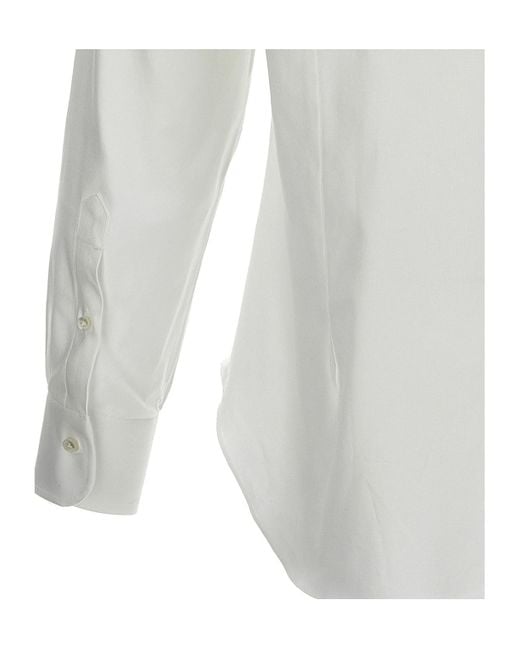 Barba Napoli White Journey Shirt for men