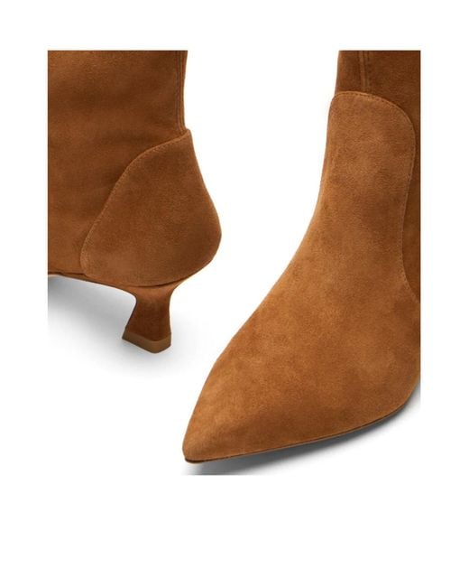 Stuart Weitzman Brown Vinnie Bootie 50