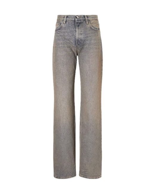 Haikure Gray Loose Midrise Jeans