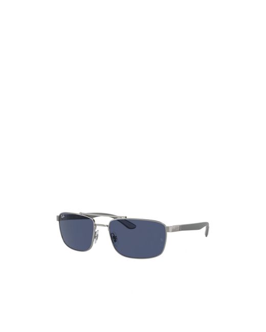 Ray-Ban Blue Geometric Sunglasses for men
