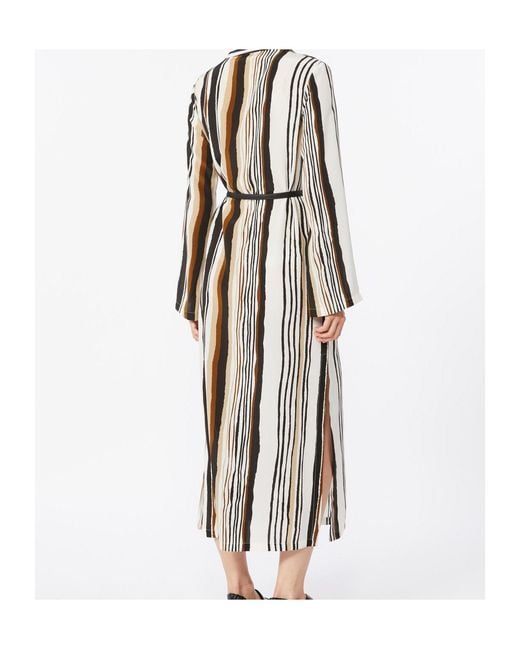 Max Mara White Long Sleeve Dress
