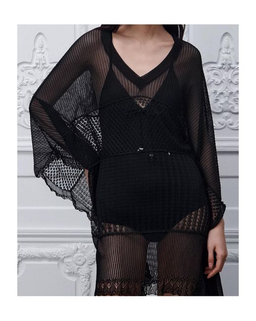 Dior Black Iviera Short Fitted Dress