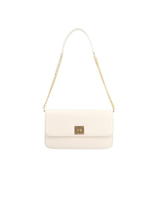 Golden Goose Deluxe Brand White Chain-Linked Shoulder Bag