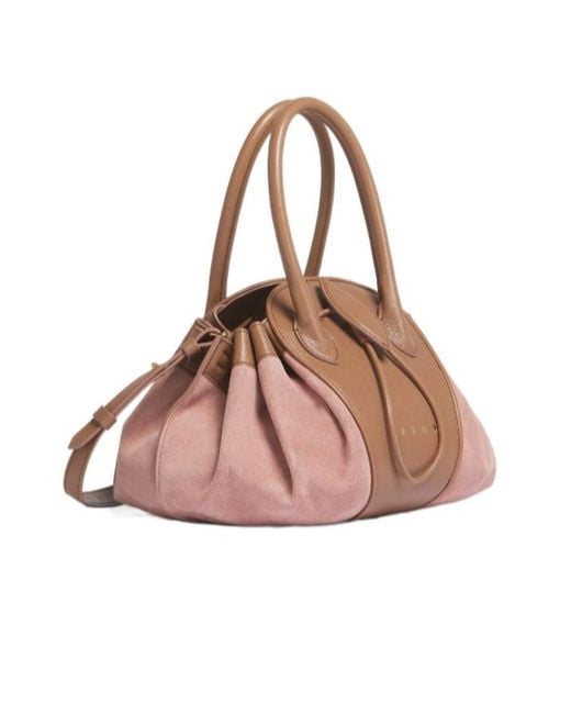 Marni Pink Tulipea Small Handbag