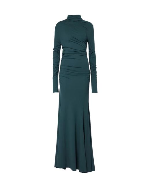 TOVE Green Africa Crêpe Jersey Maxi Dress
