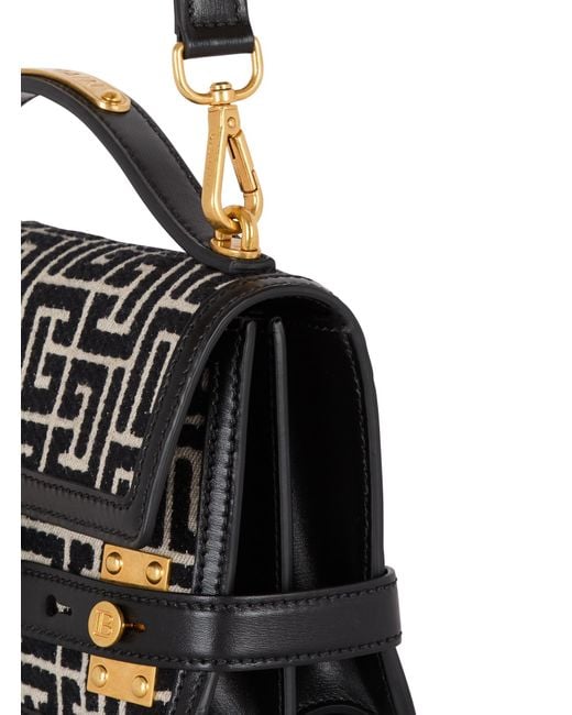 Balmain Black B-Buzz 24 Shoulder Bag