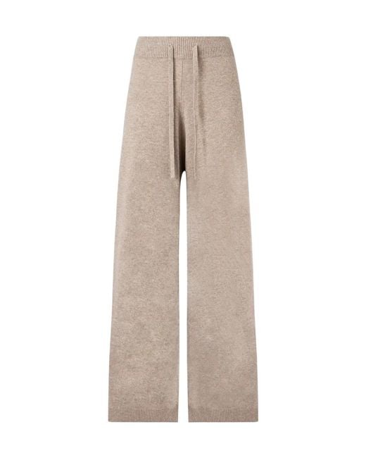 Weekend by Maxmara Natural Josef Knit Trousers Hazelnut
