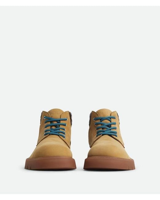 Bottega Veneta Brown Haddock Cropped Boot for men