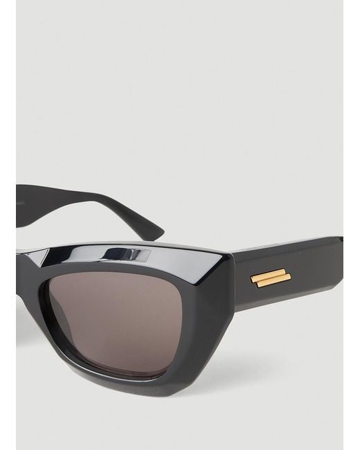 Bottega Veneta Multicolor Eyewear Cat Eye Frame Sunglasses