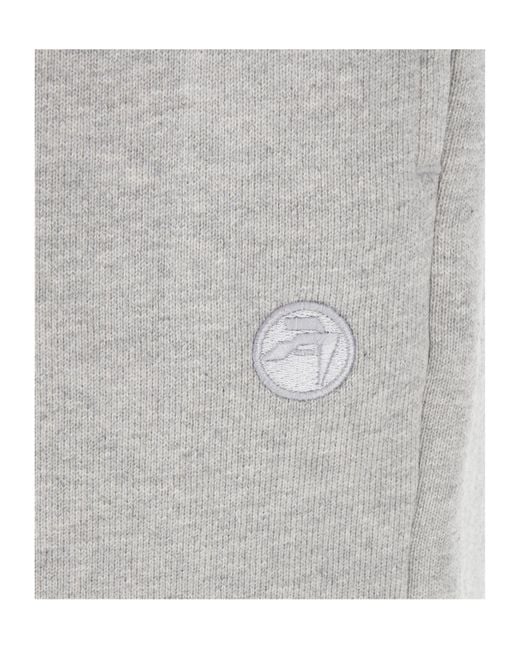 Ambush Gray Bermuda Logo Patch Shorts for men