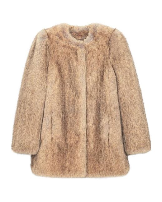 Stand Studio Natural Sadie Crewneck Jacket