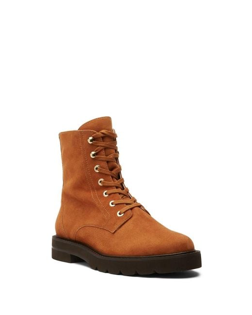 Stuart Weitzman Brown Mila Lift Booties