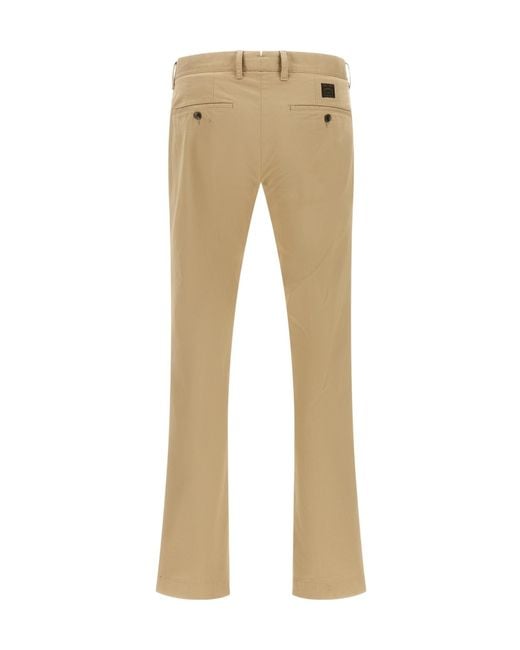 Incotex Natural Straight-Leg Casual Trousers for men