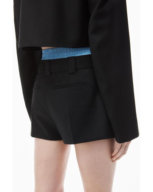 Alexander Wang Black Pre-Styled Skorts
