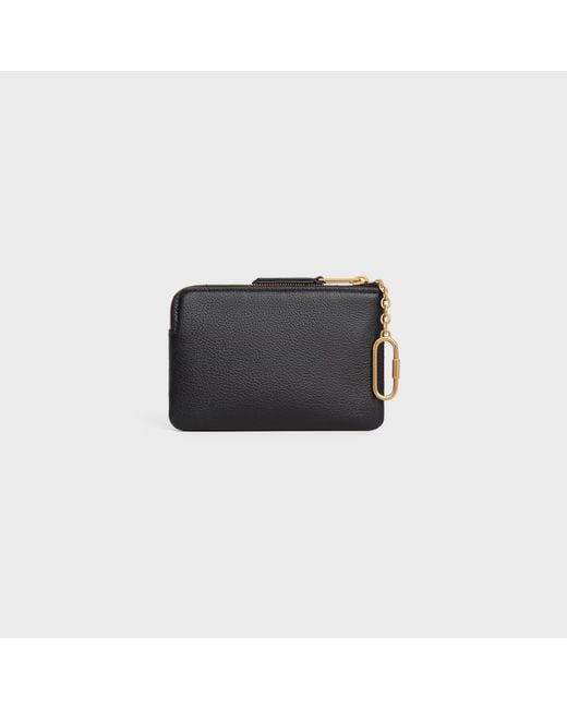 Céline Black Zip Wallet