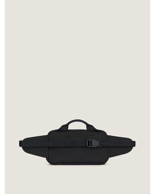 Givenchy Black Logo Detailed Zipped Belt Bag for men