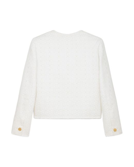 Céline White Chealsea Jacket