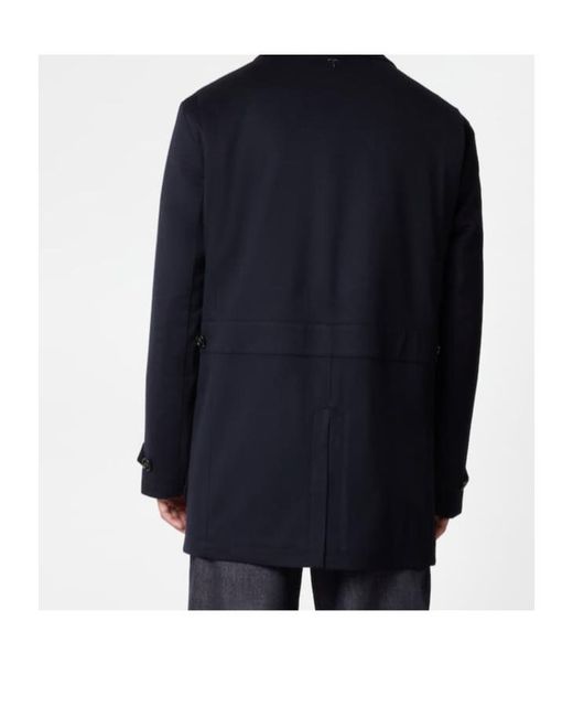Tod's Blue Flap-Pocket Coat for men