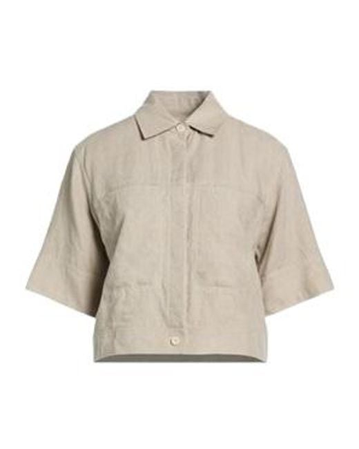Max Mara Gray Plain Colour Jackets