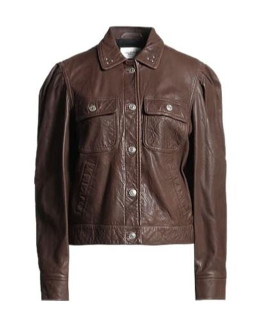 Isabel Marant Brown Casual Jacket