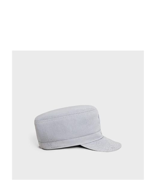 Céline White Triomphe Army Cap