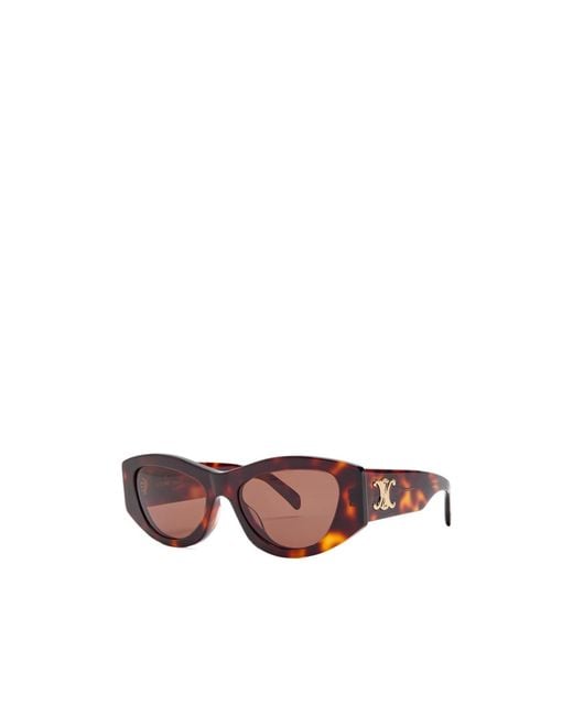 Céline Multicolor Leopard-Print Sunglasses