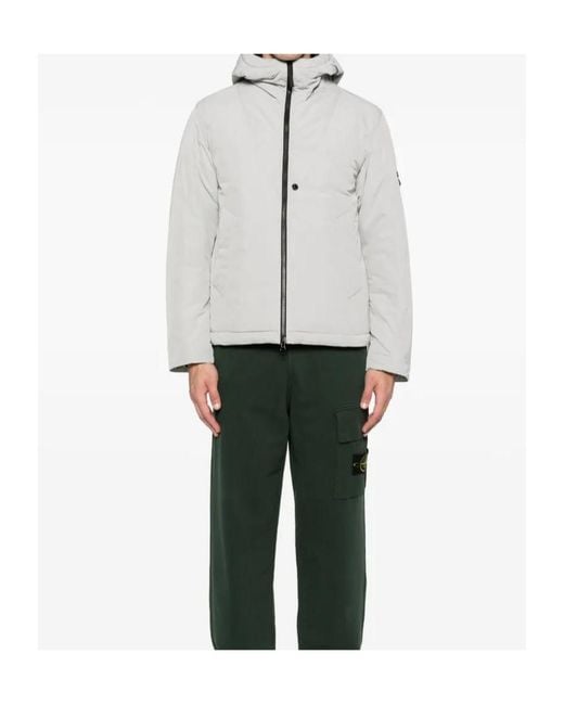 Stone Island Gray Icon Boots for men