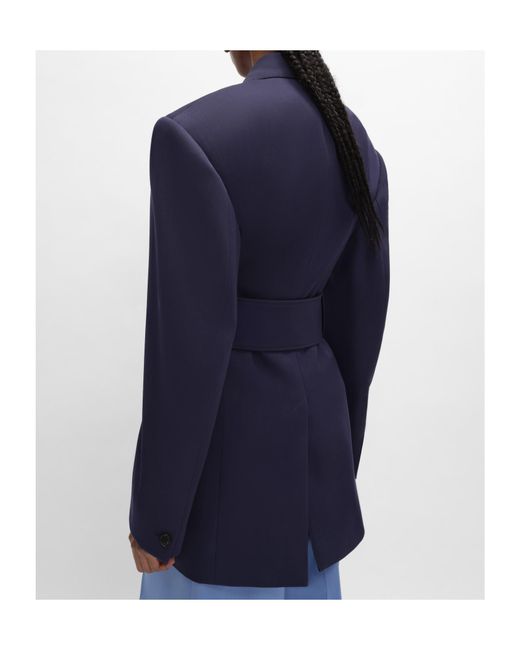 Céline Blue Colonne Jacket
