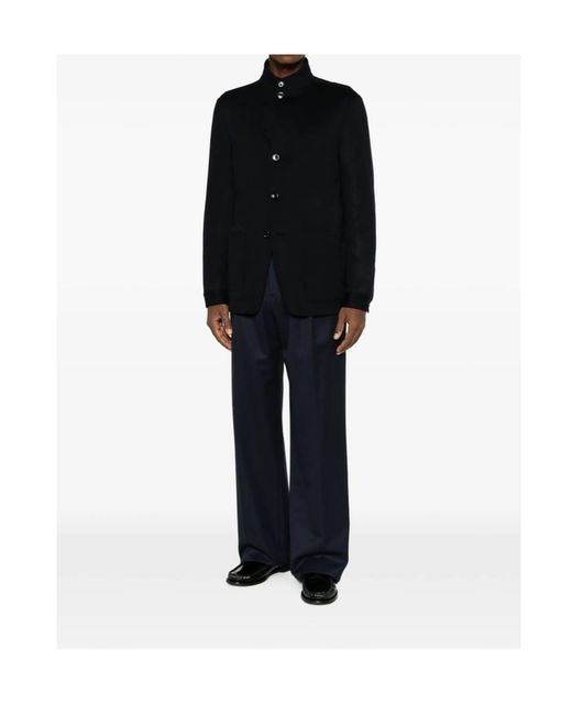 Zegna Black Oasi-Cashmere Il Conte Jacket for men
