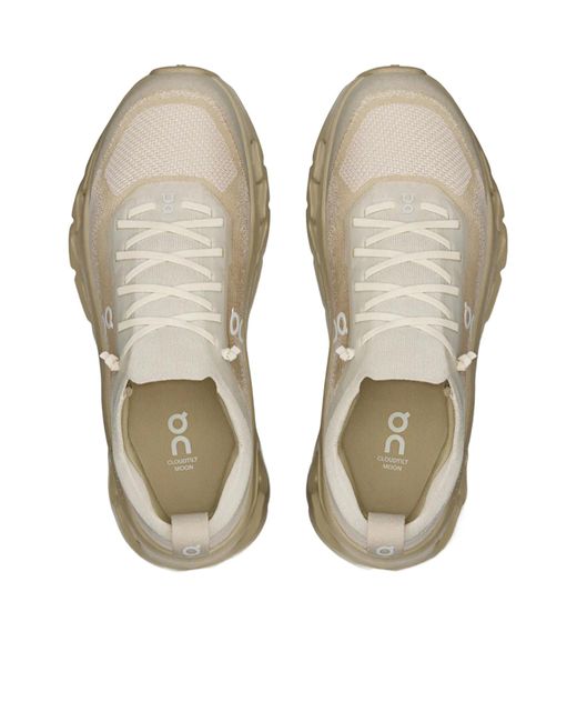 On Shoes Gray Round-Toe Sneakers