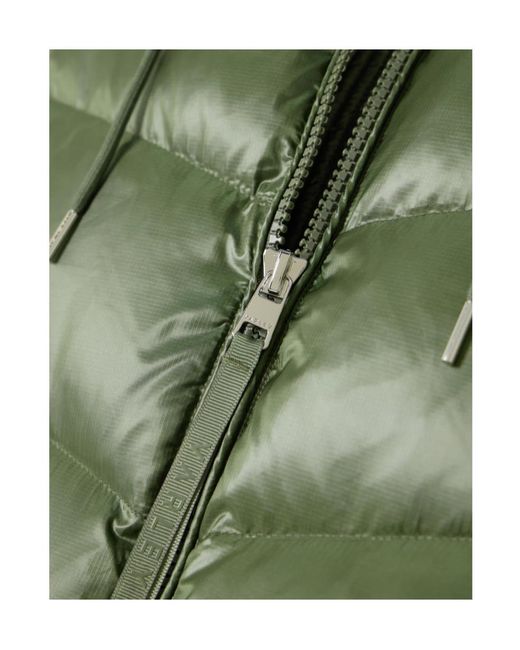 Varley Green Long-Sleeved Down Jacket