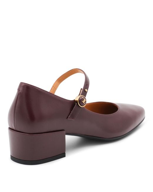 Tod's Brown Mary Jane Pumps