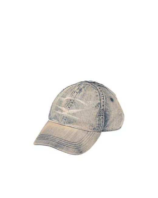 DIESEL White Logo Baseball Cap