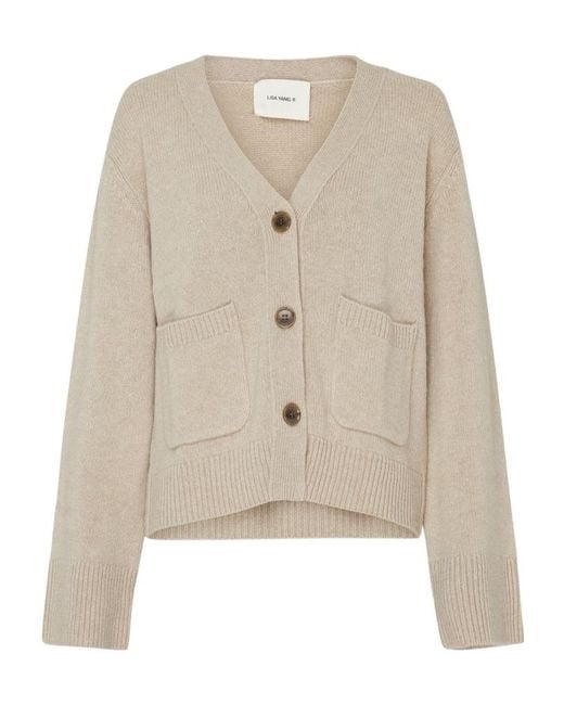 Lisa Yang Natural Danni Cardigan