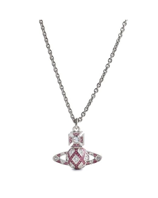 Vivienne Westwood White Simple Necklace