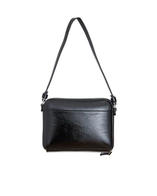 Courreges White Zippered Shoulder Bag
