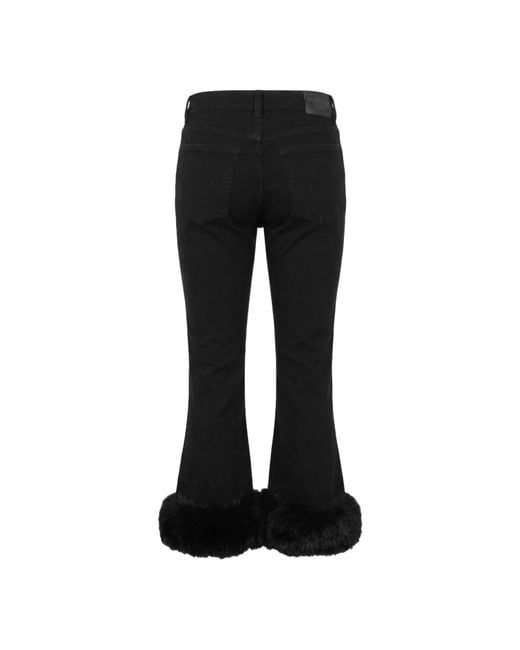 Balenciaga Black Solid Color Casual Pants