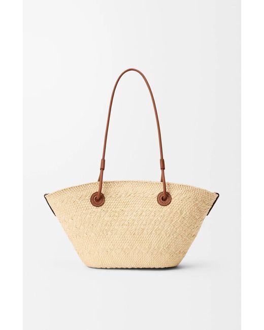 Loewe Natural Small Anagram Basket Bag