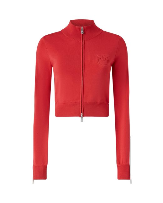 Pinko Red Cropped T-Shirt