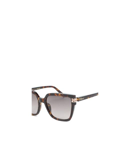 Chopard White Eyewear Sch432S Square Sunglasses