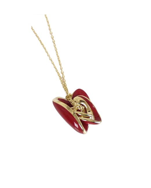 Bottega Veneta White Pendant Necklace