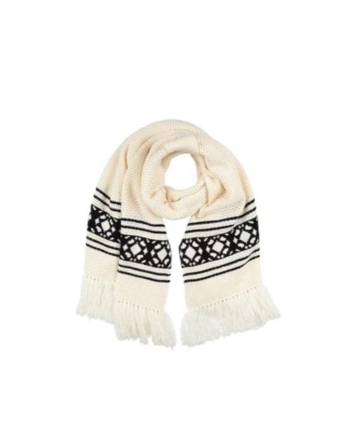 Max Mara White Scarves And Foulards